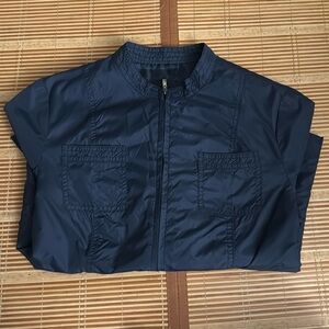 Anis Dark Navy Blue Womens zipup